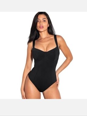 TA3 Lifty One-Piece Swimsuit - Black, Med, Reg, D/ DD, NWT